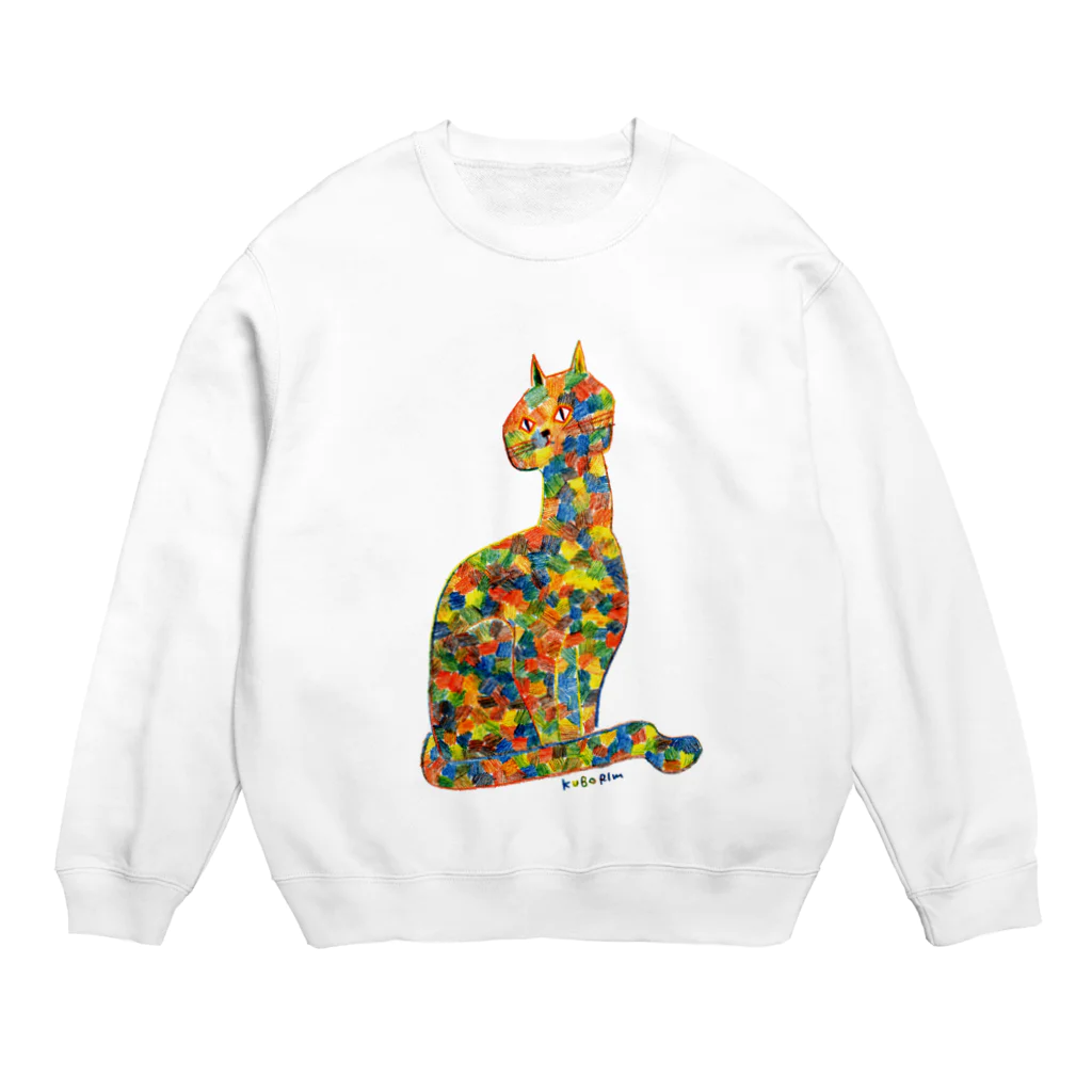 Arts&Crafts Muuのサビ猫 Crew Neck Sweatshirt