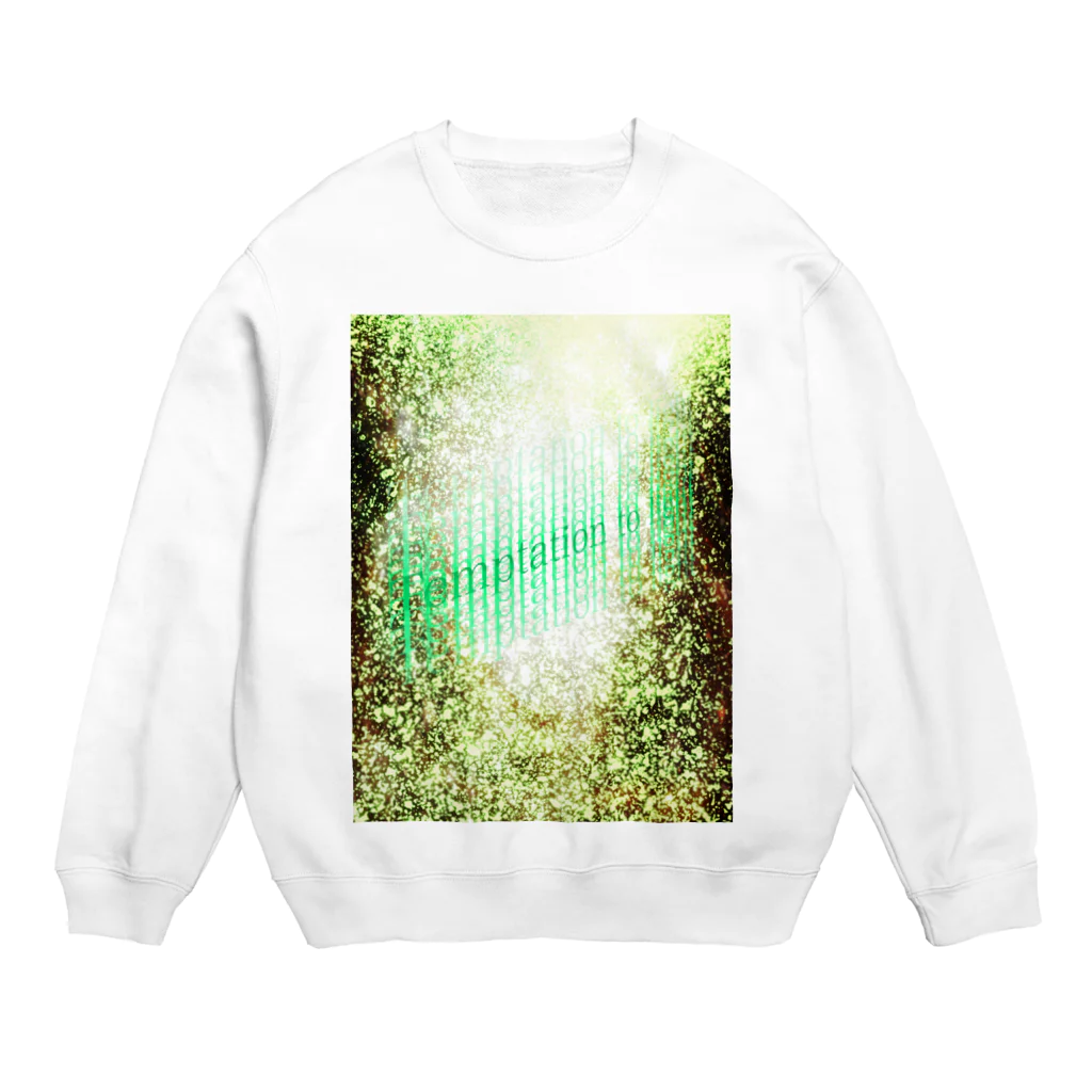 TRISSIBLEのTemptation to light Crew Neck Sweatshirt