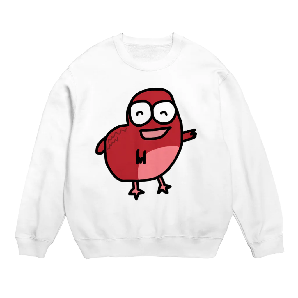 ぴっぴしょっぷのあかい怪物 Crew Neck Sweatshirt