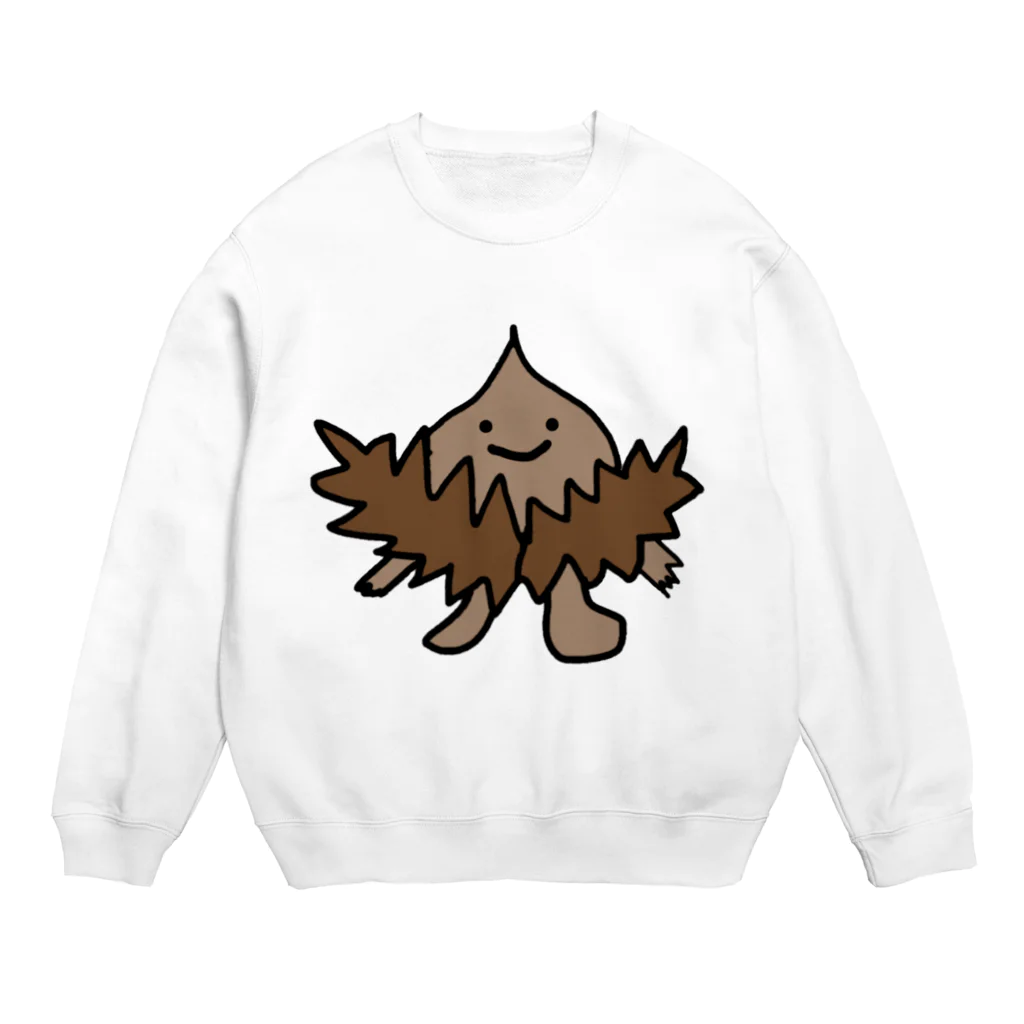 ぴっぴしょっぷのいがぐり Crew Neck Sweatshirt