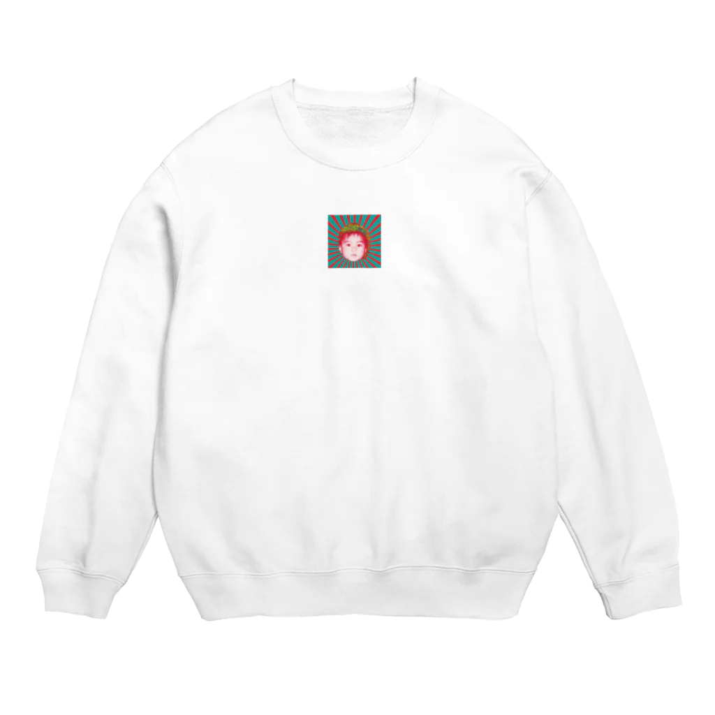 太宰府の稚児 Crew Neck Sweatshirt