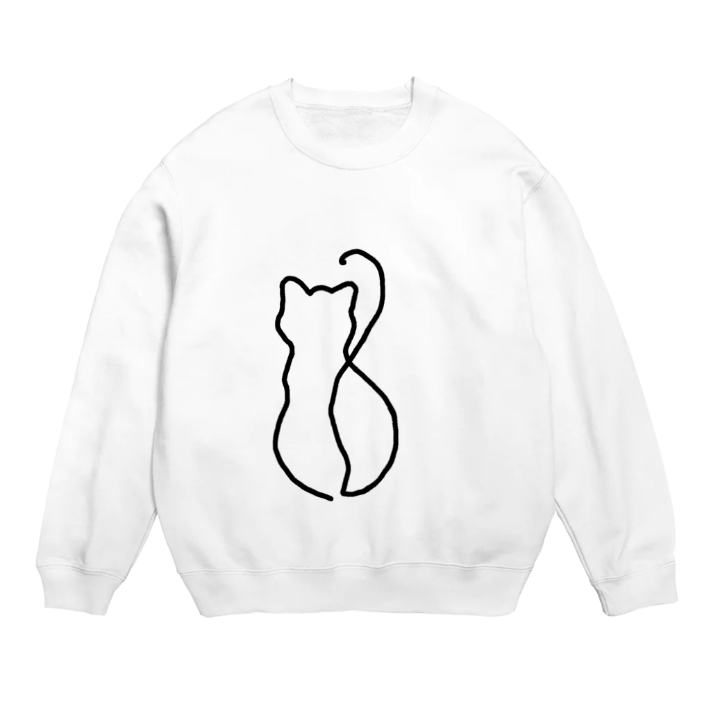 【KOTCH】 Tシャツショップの猫　ライン スウェット