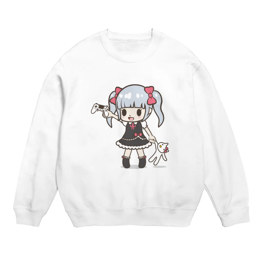 micoto.iroのゲームみこと Crew Neck Sweatshirt