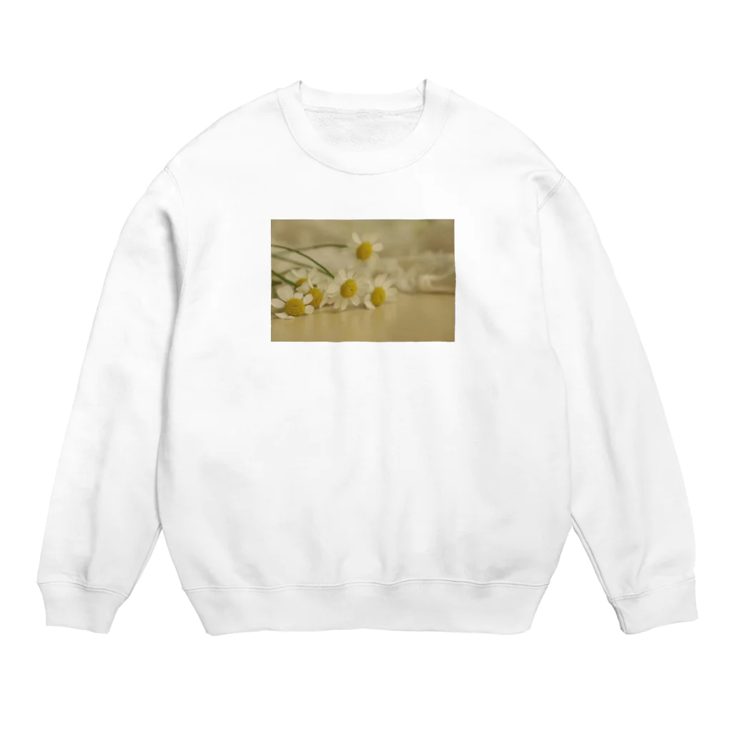 野生の小林の造花 Crew Neck Sweatshirt