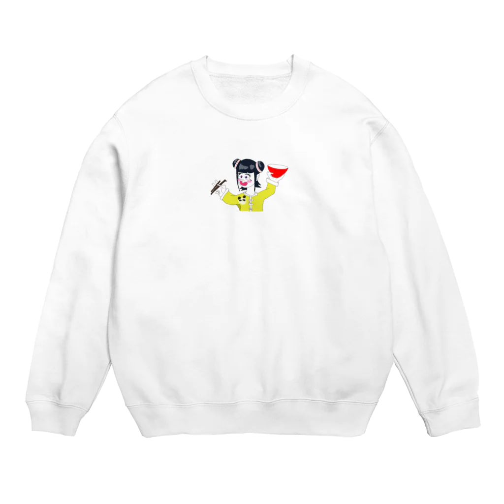 kKrのチャイニーズガール Crew Neck Sweatshirt