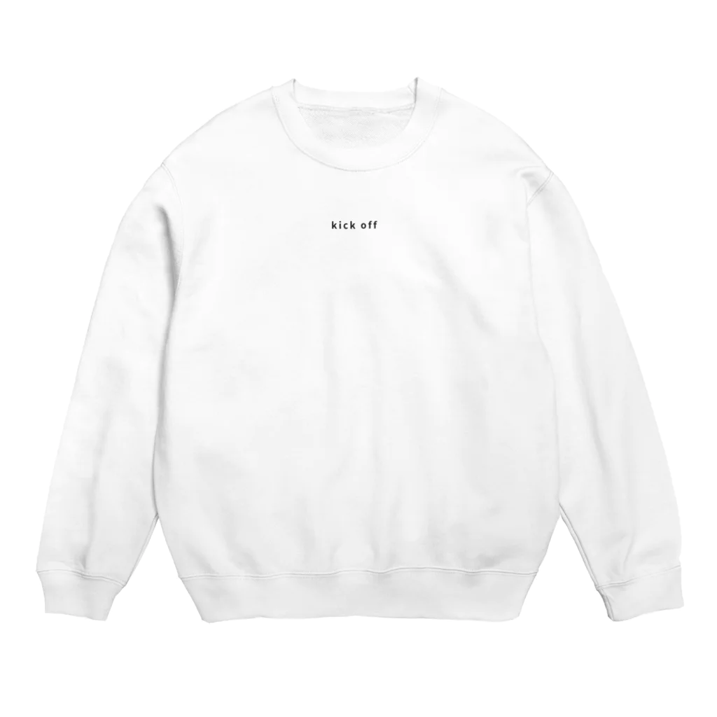 i am supporterのkick off Crew Neck Sweatshirt