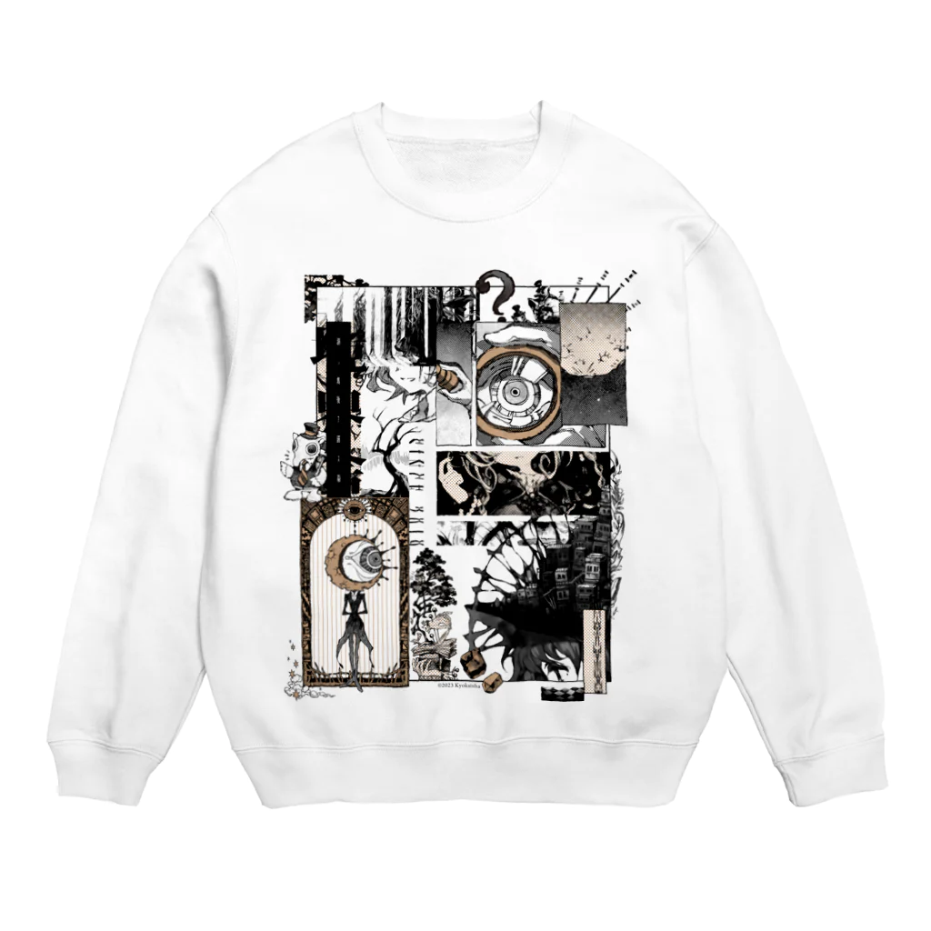 境界舎の19-22 ReMIX SQ Crew Neck Sweatshirt