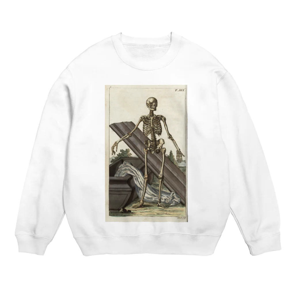 J. Jeffery Print Galleryの死の舞踏 ダンス オブ デス Crew Neck Sweatshirt