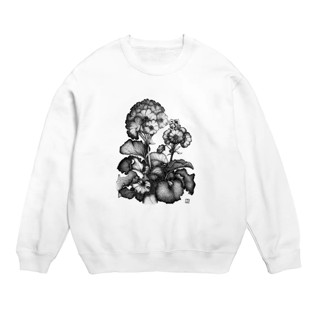 Neko-Usaのゼラニウム Crew Neck Sweatshirt