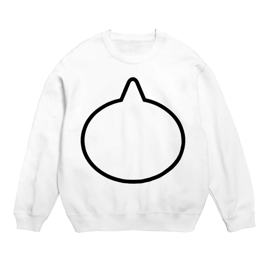 犬田猫三郎のふきだし Crew Neck Sweatshirt