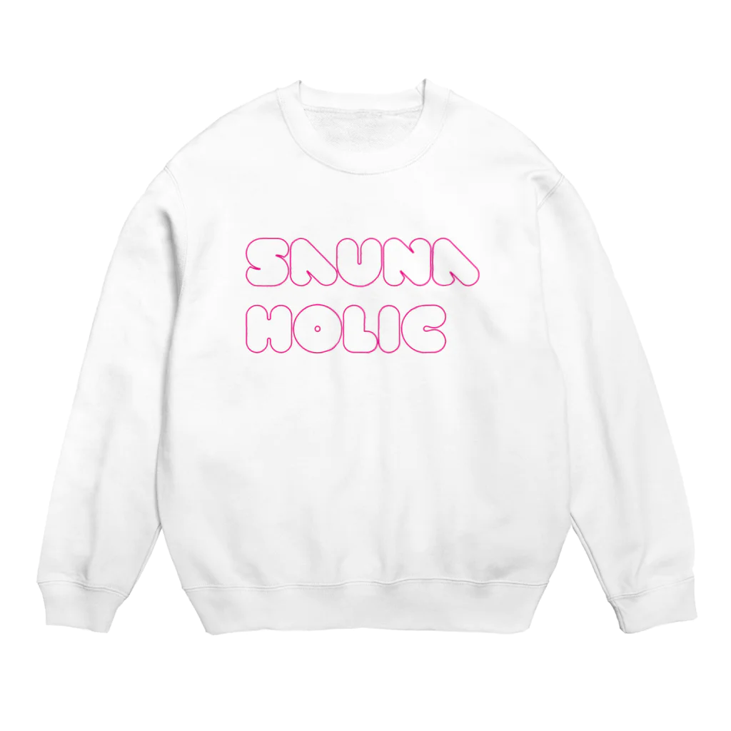 Saunagirl/サウナガールのSauna Holic サウナホリック Crew Neck Sweatshirt