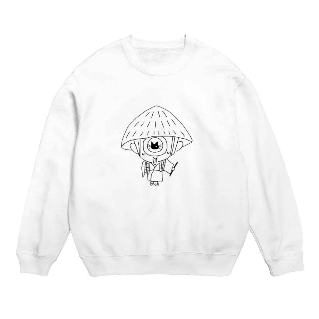 妖怪 水姫城-Yokai.Mizukijyo-ฅ^ơωơ^ฅ♡の隻くん👁(Seki-kunn)💚 Crew Neck Sweatshirt