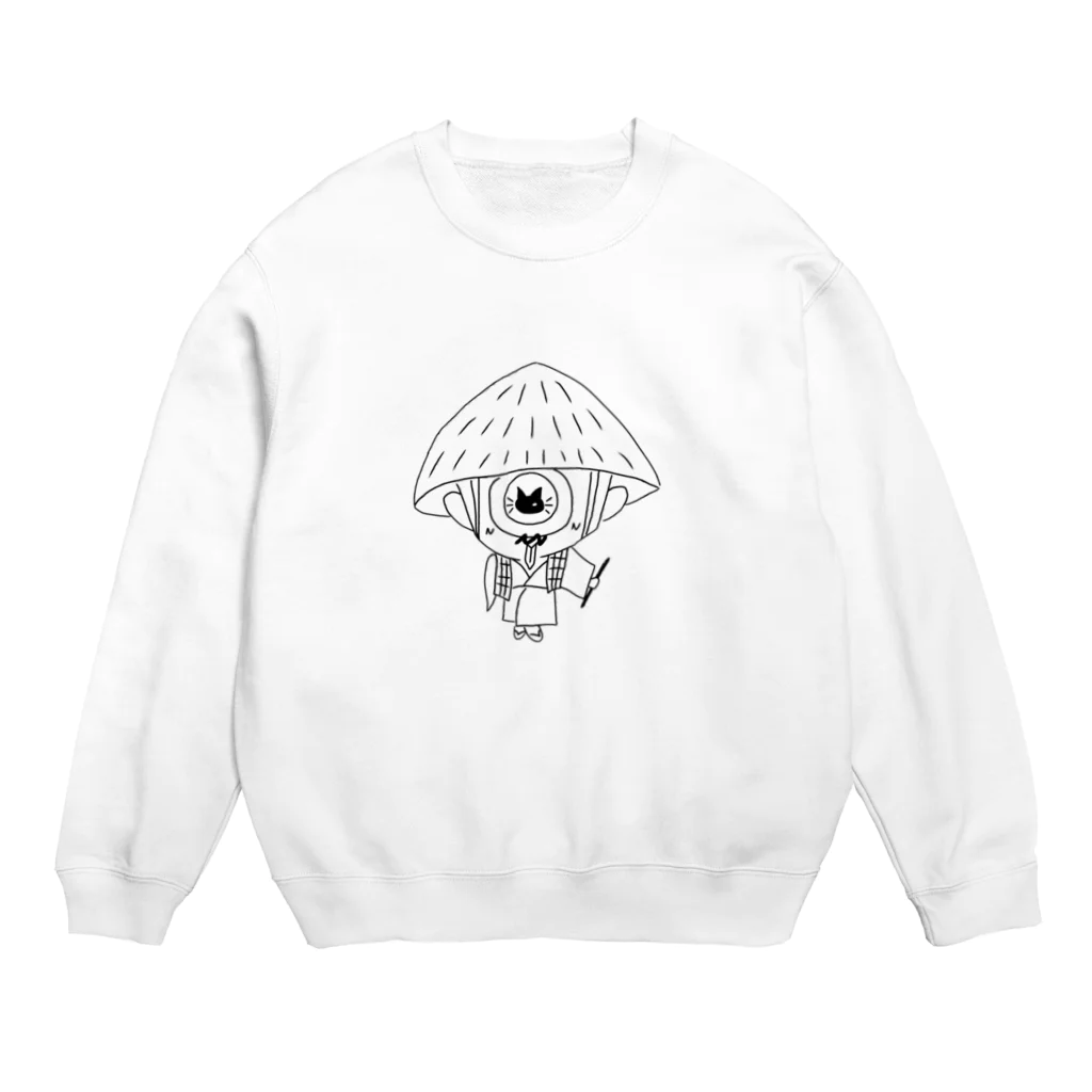 妖怪 水姫城-Yokai.Mizukijyo-ฅ^ơωơ^ฅ♡の隻くんのパパ( '灬' ) Crew Neck Sweatshirt