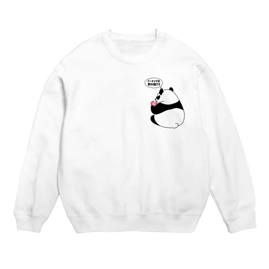 warupanのwarupan_ドーナッツ Crew Neck Sweatshirt