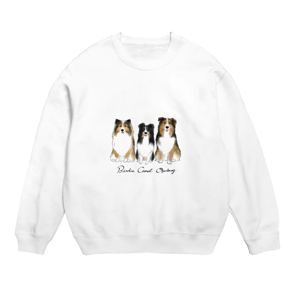 Izc❤︎のオヤブンバディキャメル② Crew Neck Sweatshirt