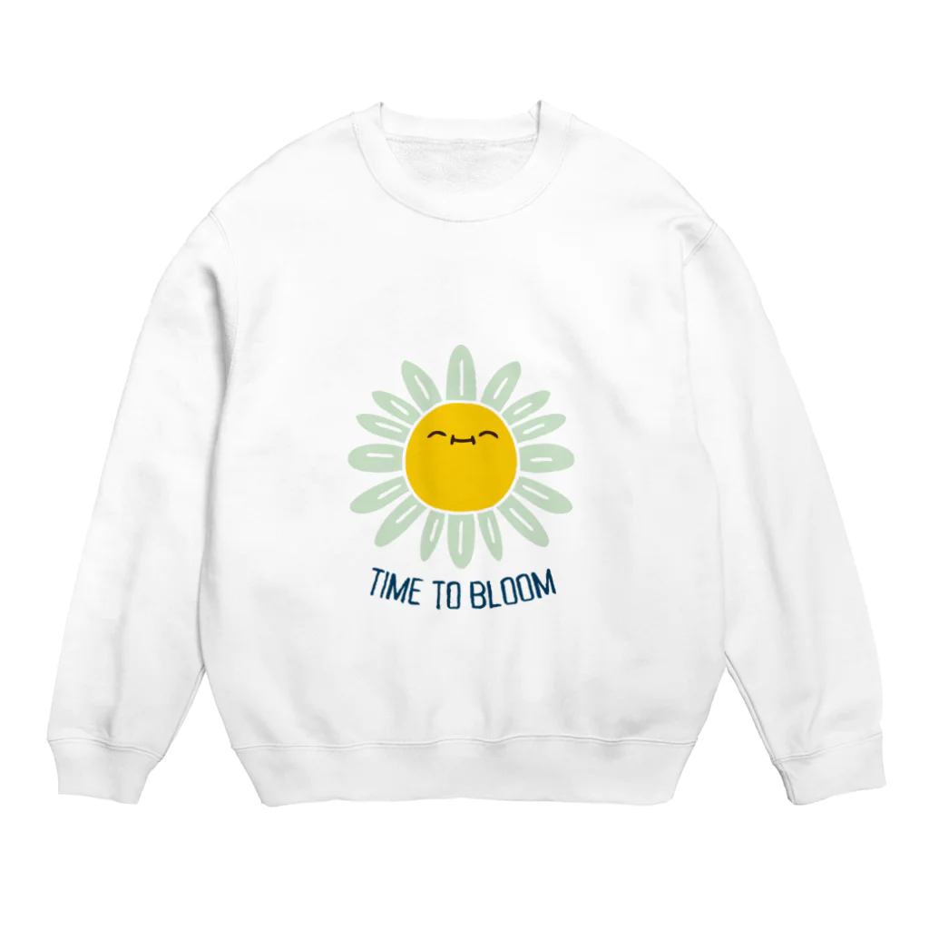 jamfish_goodiesのお花SMILE Crew Neck Sweatshirt