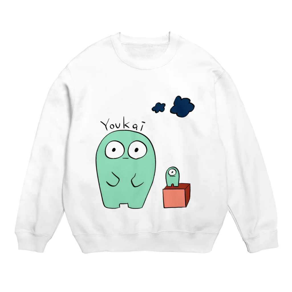 wetのyoukai Crew Neck Sweatshirt