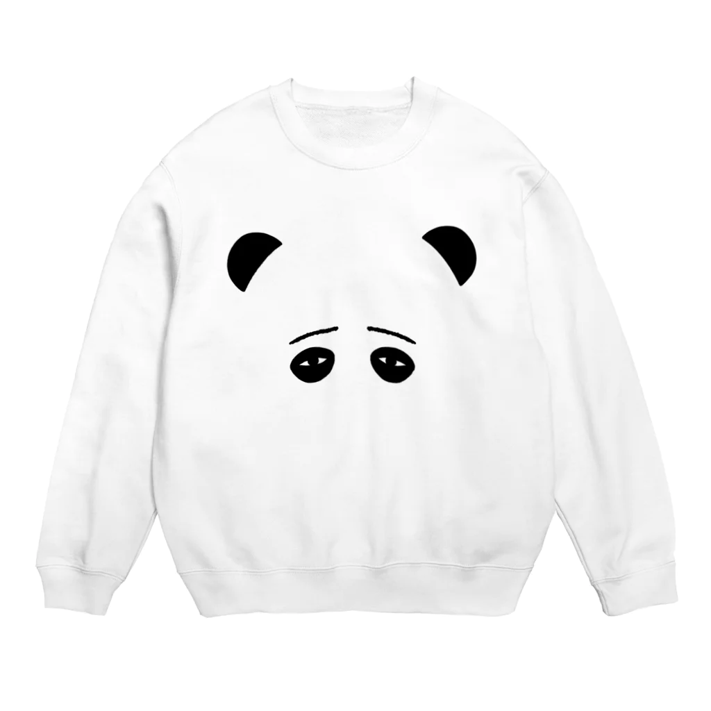 mamezoの目と耳 Crew Neck Sweatshirt