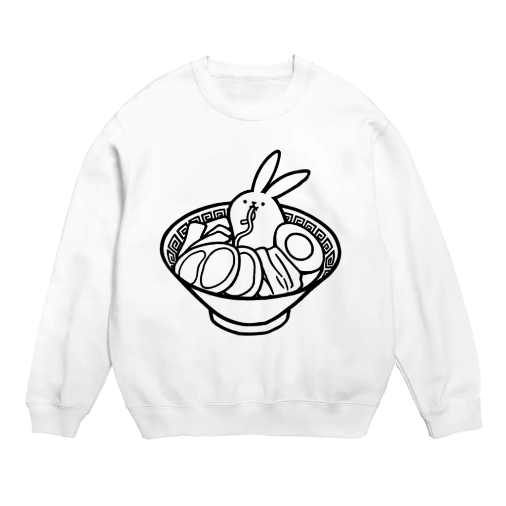 タドリのラーメン Crew Neck Sweatshirt