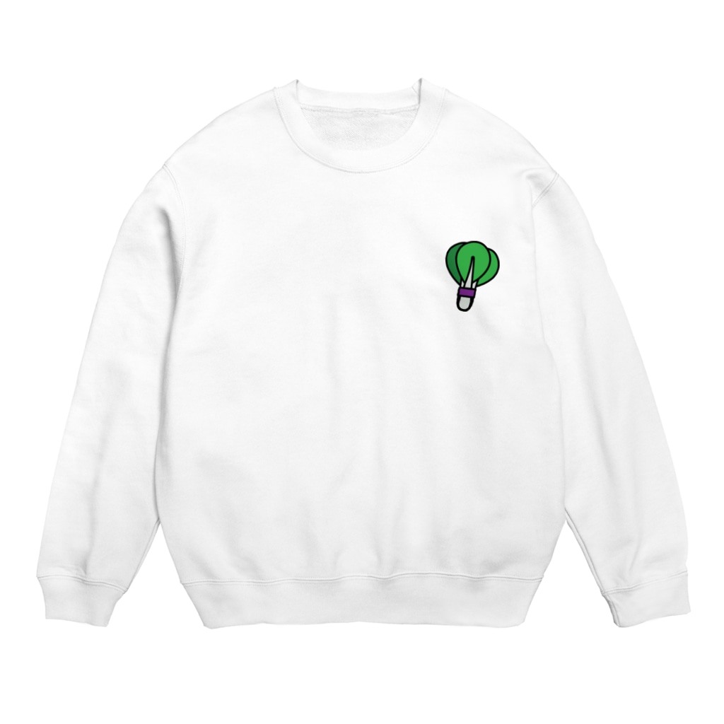 Edogawan.tvのコマツナ Crew Neck Sweatshirt