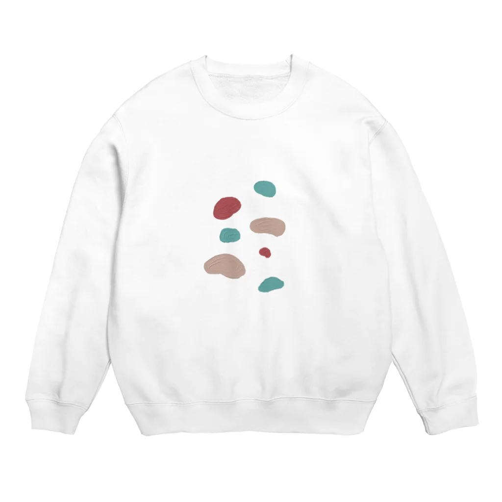 gumimi_bの絵の具でお絵描き Crew Neck Sweatshirt