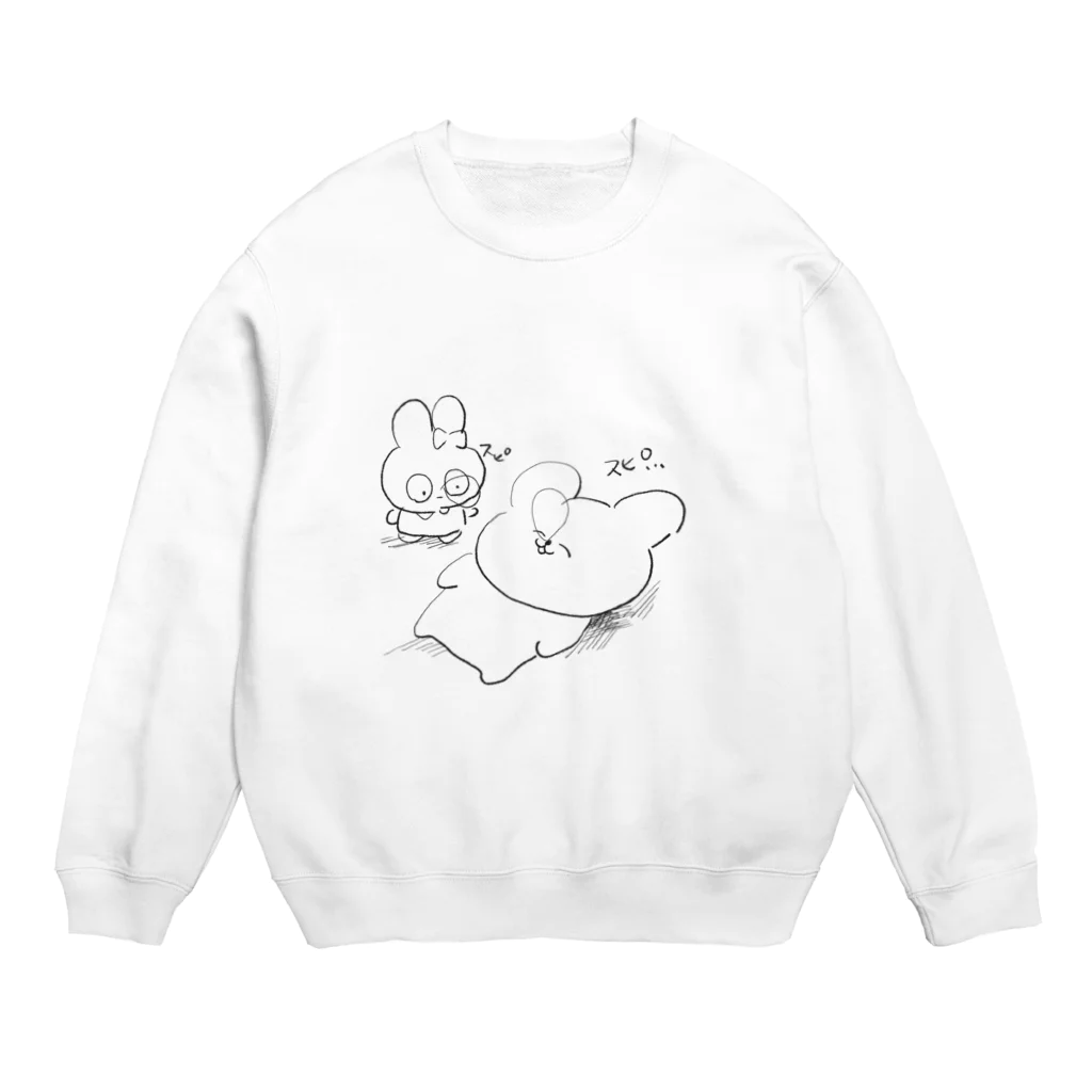 あけち旅太郎のスピ Crew Neck Sweatshirt