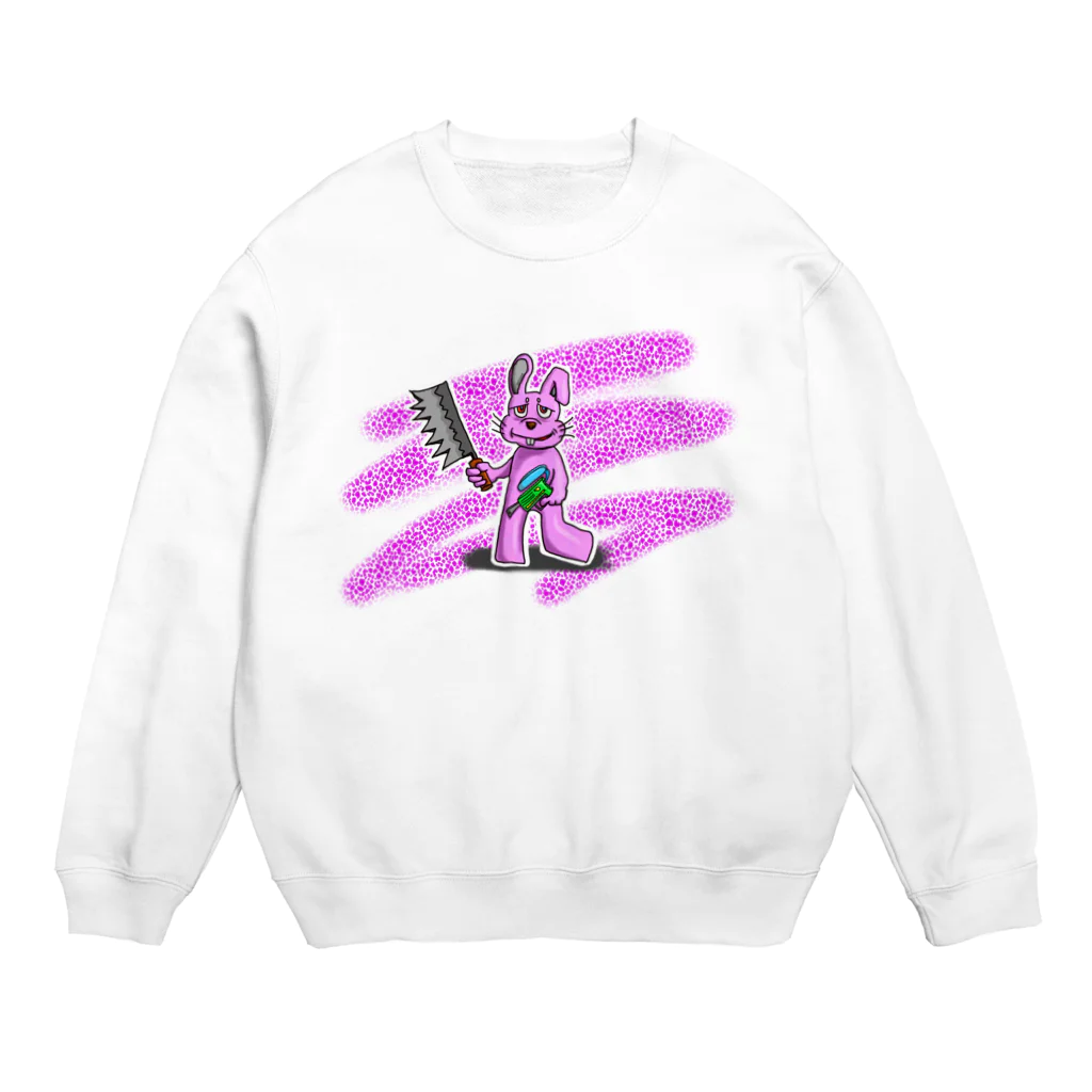 IDATSUKAのヤミうさ Crew Neck Sweatshirt