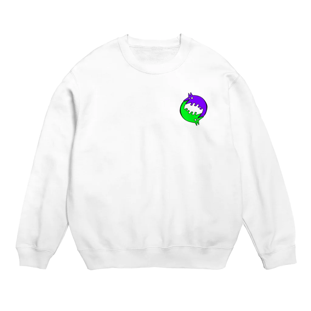 chimchirupanのウロボロスのいぬ Crew Neck Sweatshirt