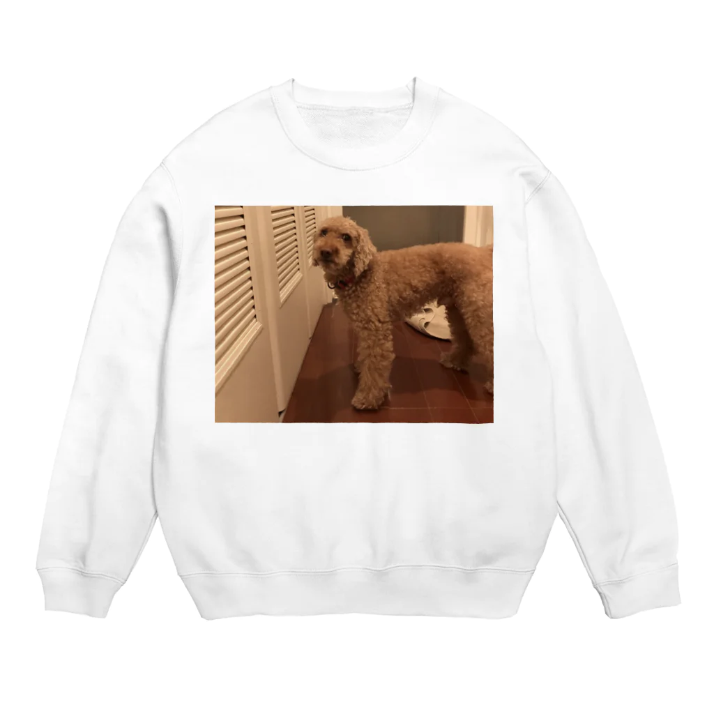 waon_nyanのキモイ犬 Crew Neck Sweatshirt