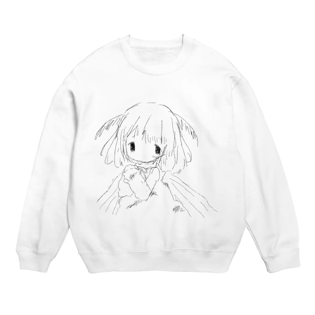 「ごめん々ね 」と言っの蚕主義 Crew Neck Sweatshirt