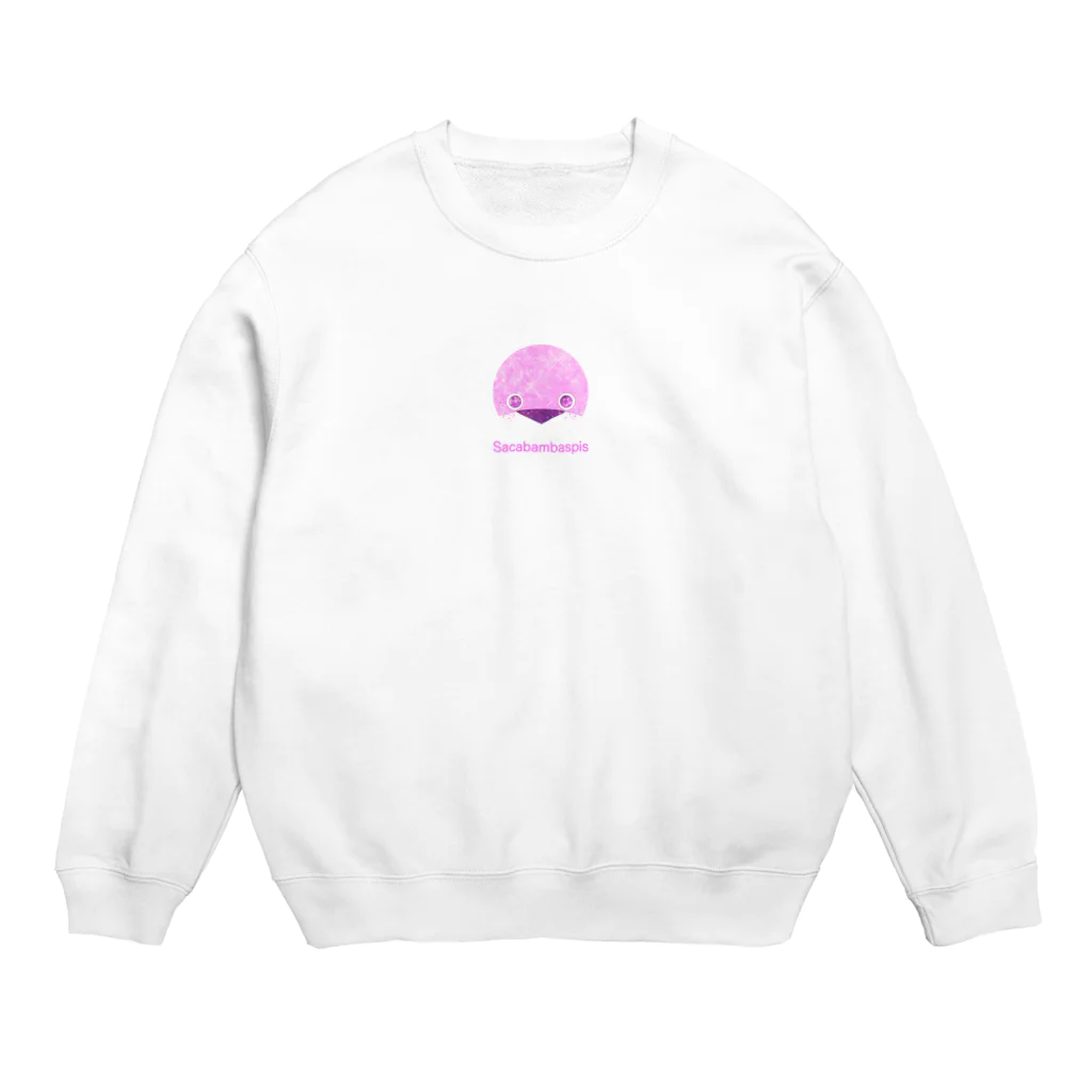 かわいいもののおみせ　いそぎんちゃくのゆめかわサカバンバスピス Crew Neck Sweatshirt