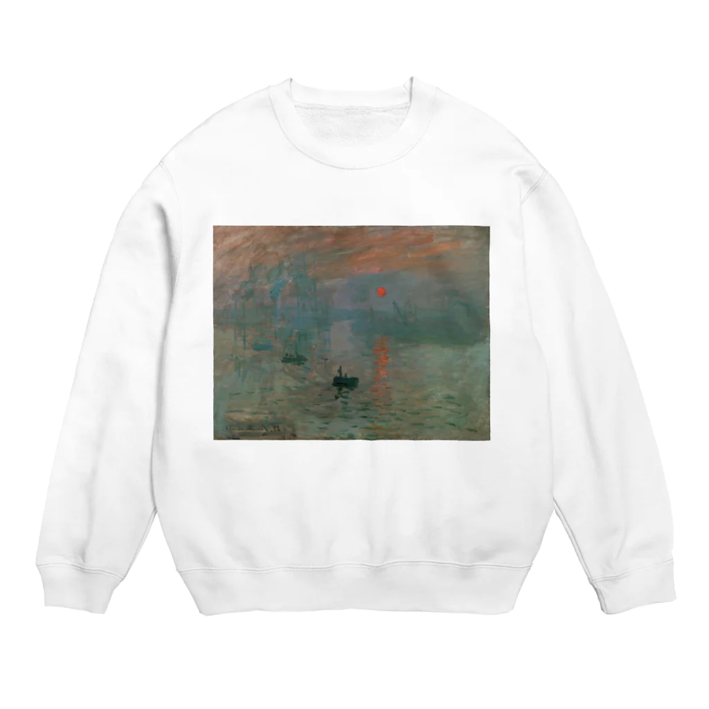 世界美術商店の印象・日の出 / Impression, Sunrise Crew Neck Sweatshirt