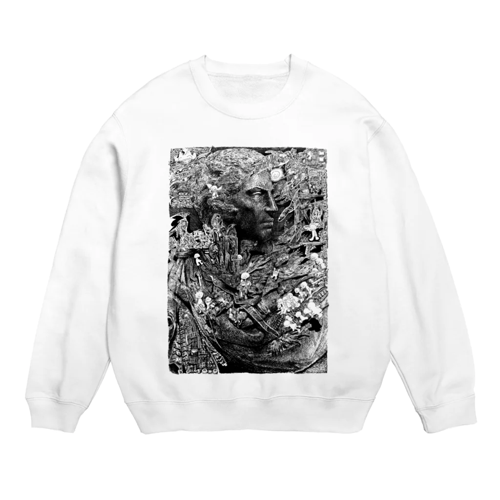 yamachirのブルータス Crew Neck Sweatshirt