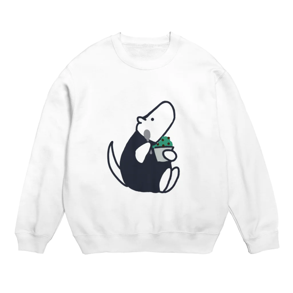 nonoarikuiのチョコミントアイス Crew Neck Sweatshirt