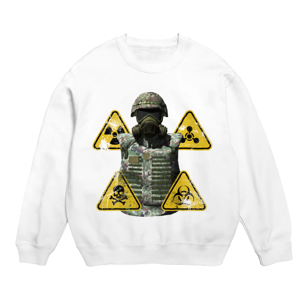 Y.T.S.D.F.Design　自衛隊関連デザインのNBC Crew Neck Sweatshirt