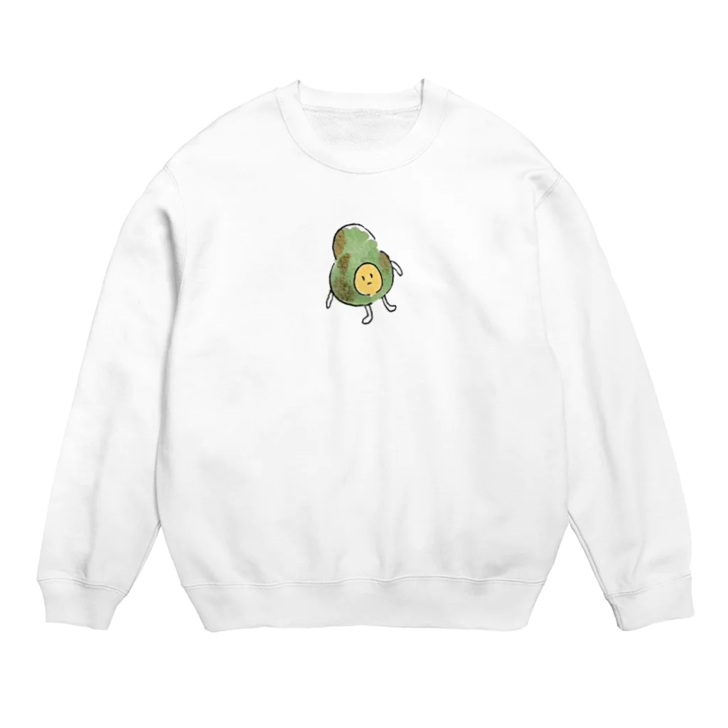 胡桃のちょっとくさったあぼかど Crew Neck Sweatshirt