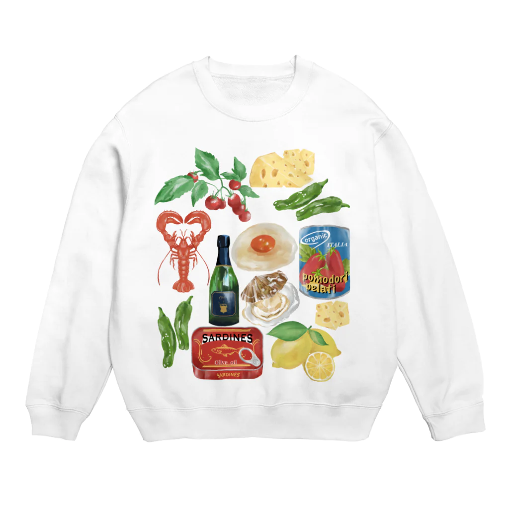 chabiのfood Crew Neck Sweatshirt