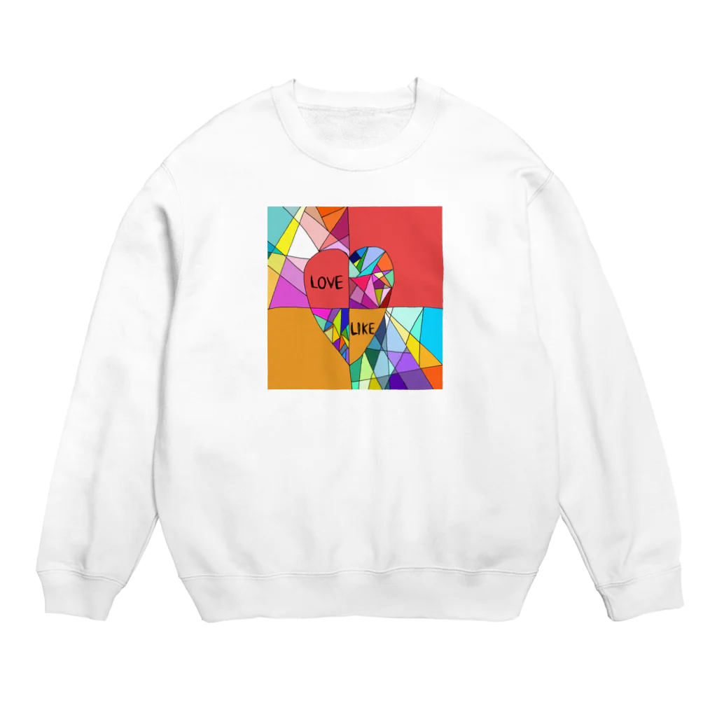 szyshopの幾多もの境界線の狭間で、 揺れ動くココロ Crew Neck Sweatshirt