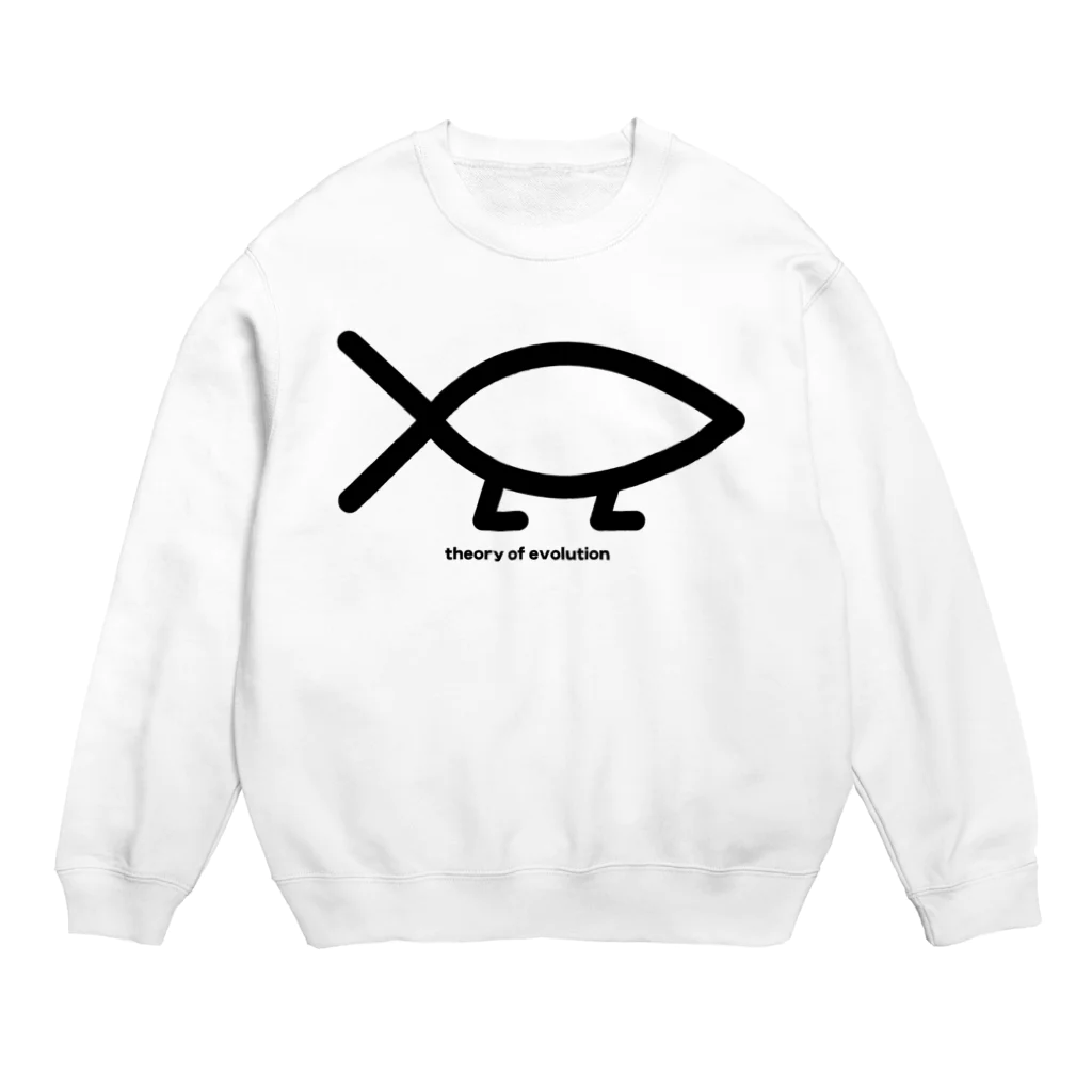 古奈の進化論 Crew Neck Sweatshirt