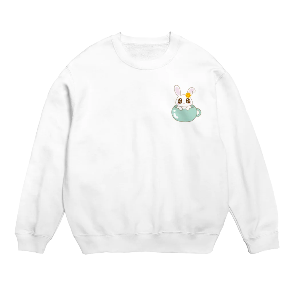 COCOROのマグカップうさぴょん Crew Neck Sweatshirt