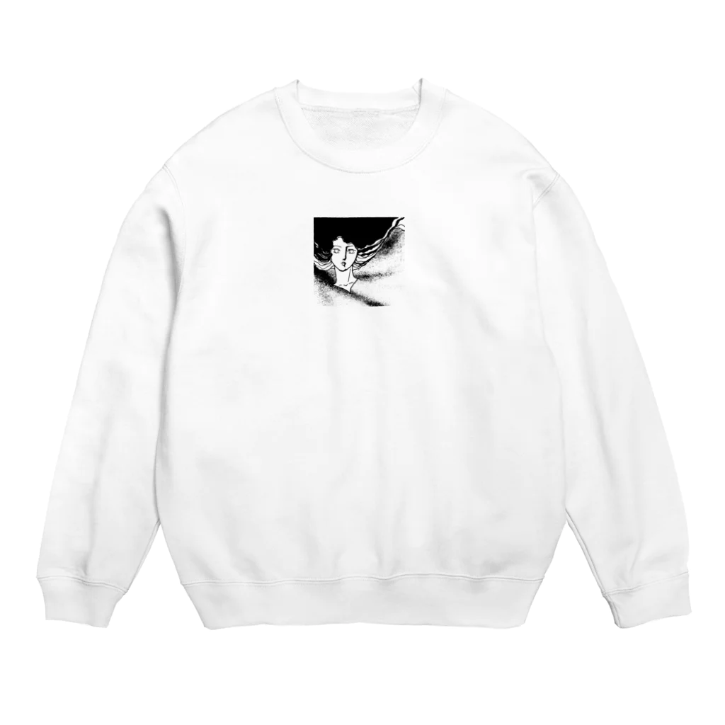 入り江わにアナログ店の女８ Crew Neck Sweatshirt