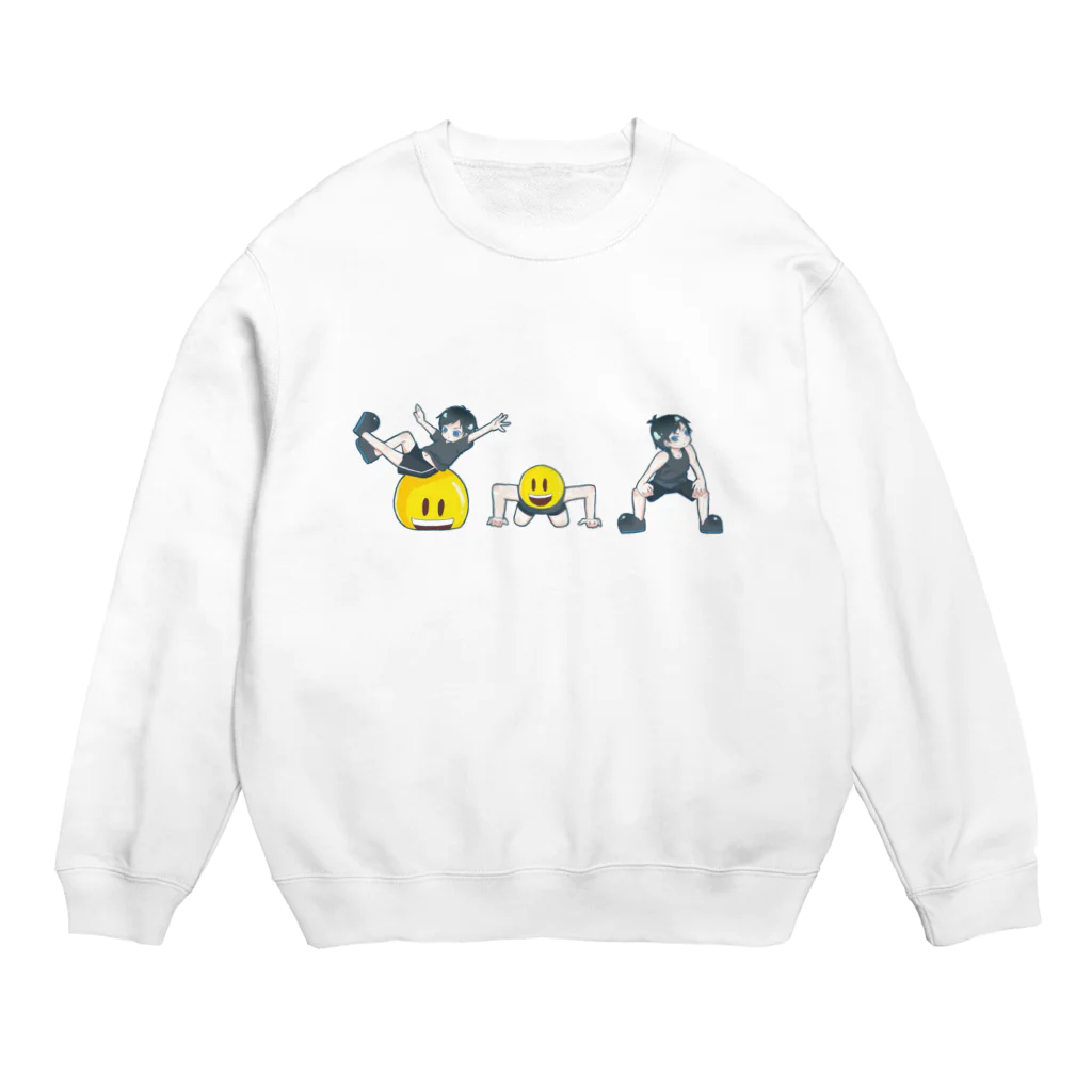 トレーナーゆうのトレーナーゆうグッズ Crew Neck Sweatshirt