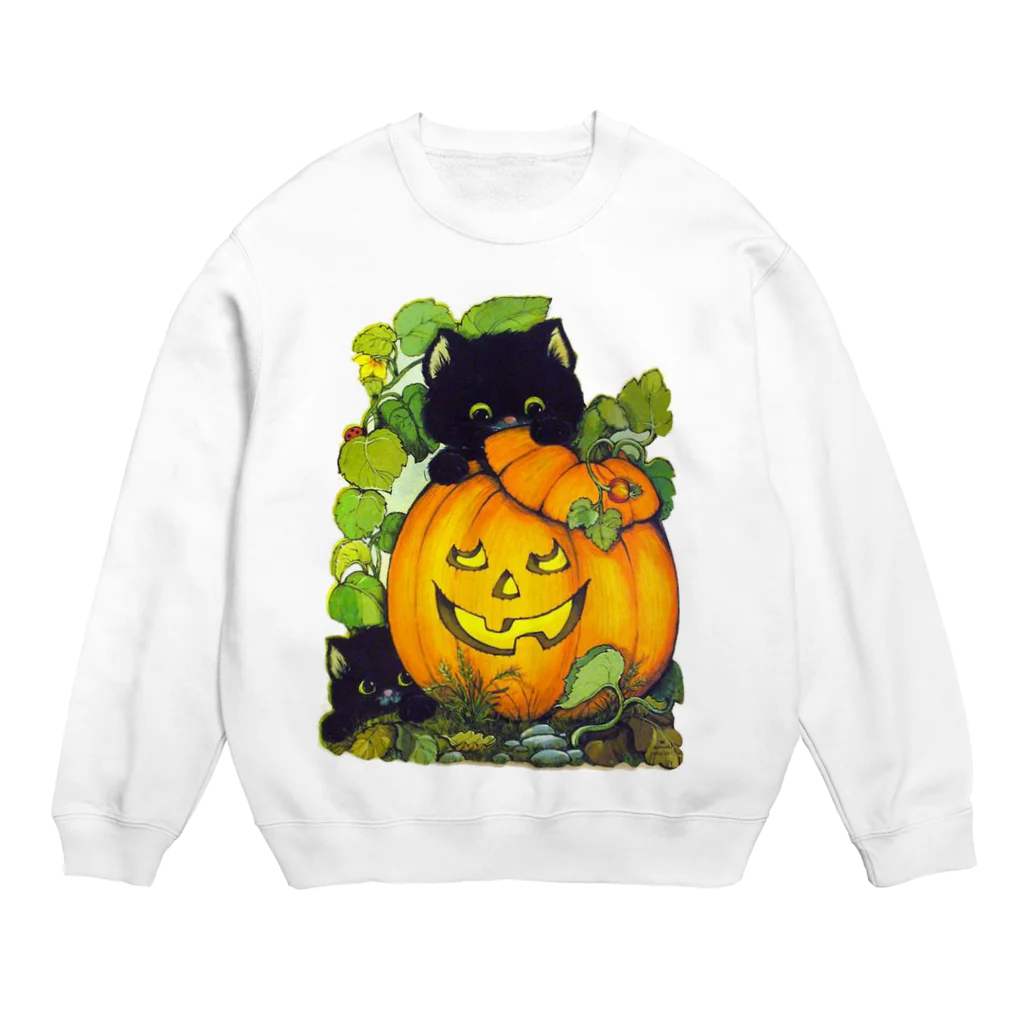 Lucienのねこ Crew Neck Sweatshirt