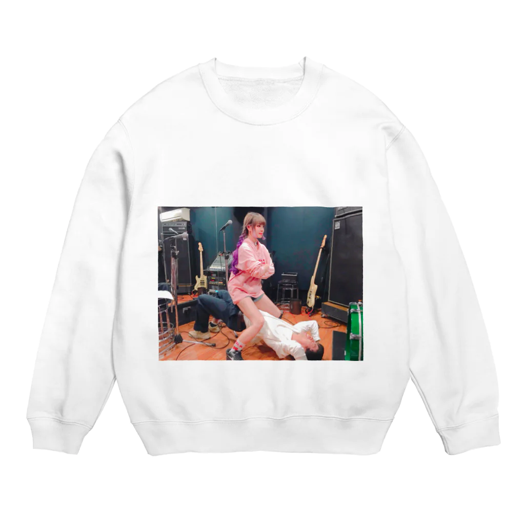 毎サプのもえぺろちゃんの千江子の特訓 A Crew Neck Sweatshirt