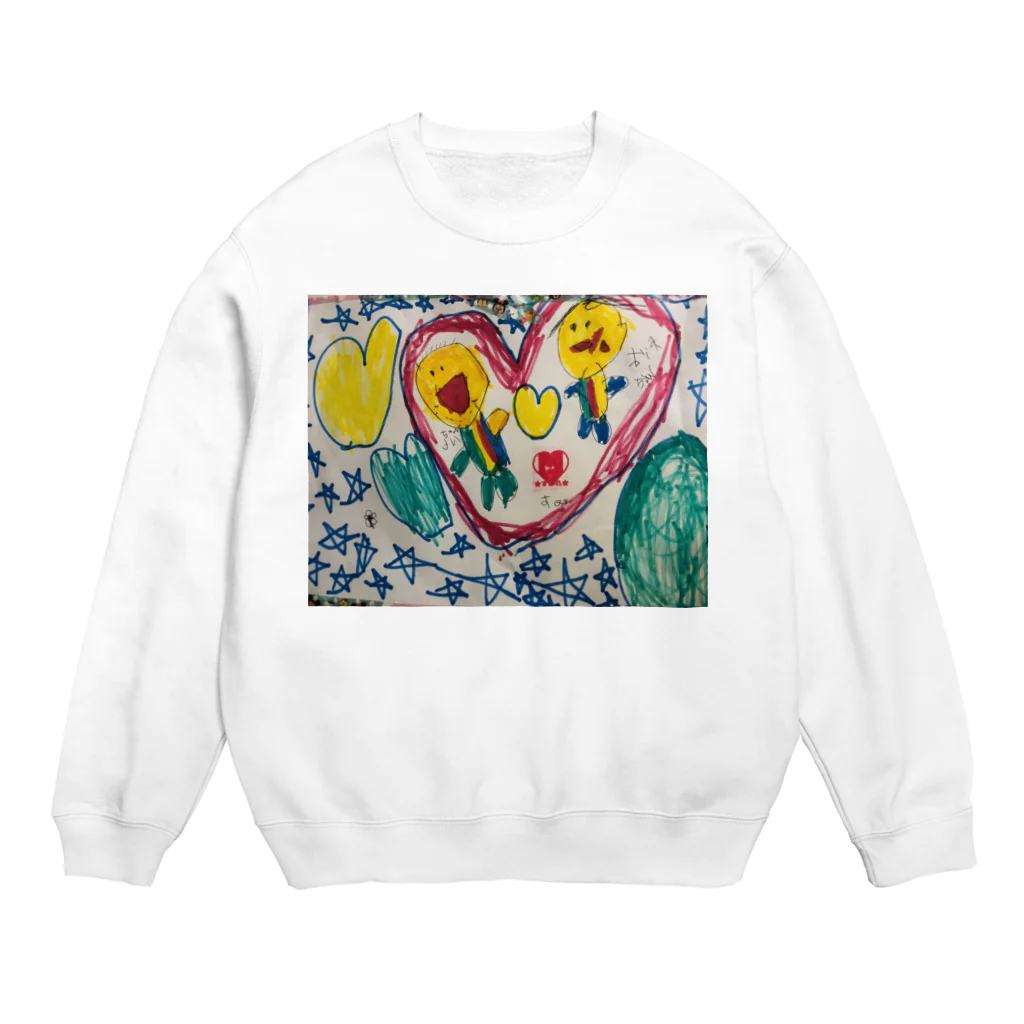 ちくろしょくにんのみんなだいすき Crew Neck Sweatshirt