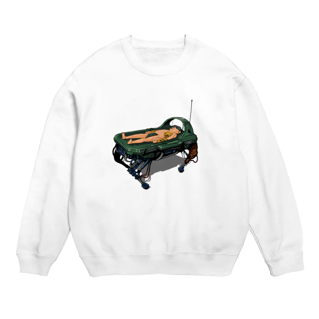 NASATAMのエターナルお散歩おじいちゃん Crew Neck Sweatshirt