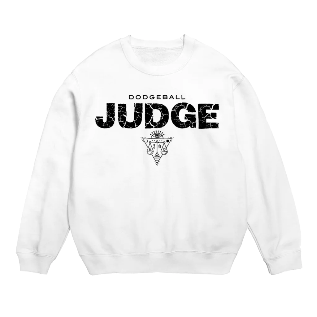 WLDのDODGEBALL JUDGE BLACK Crew Neck Sweatshirt