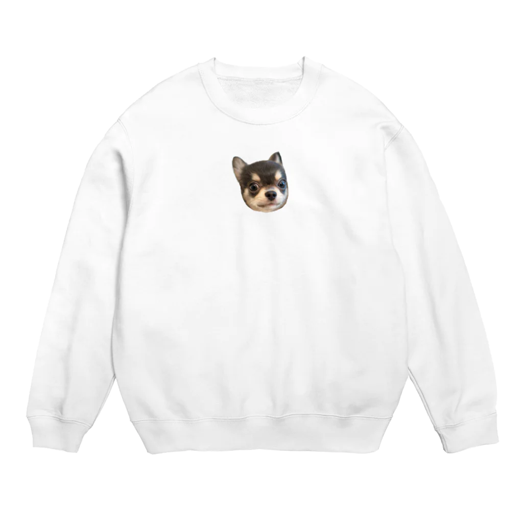 レンのお店のキメ顔だよ！ Crew Neck Sweatshirt