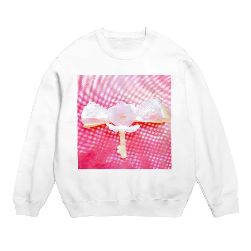  ゆめかわ#病みかわ☆sarioのお店。のゆめかわ♪♪レース Crew Neck Sweatshirt