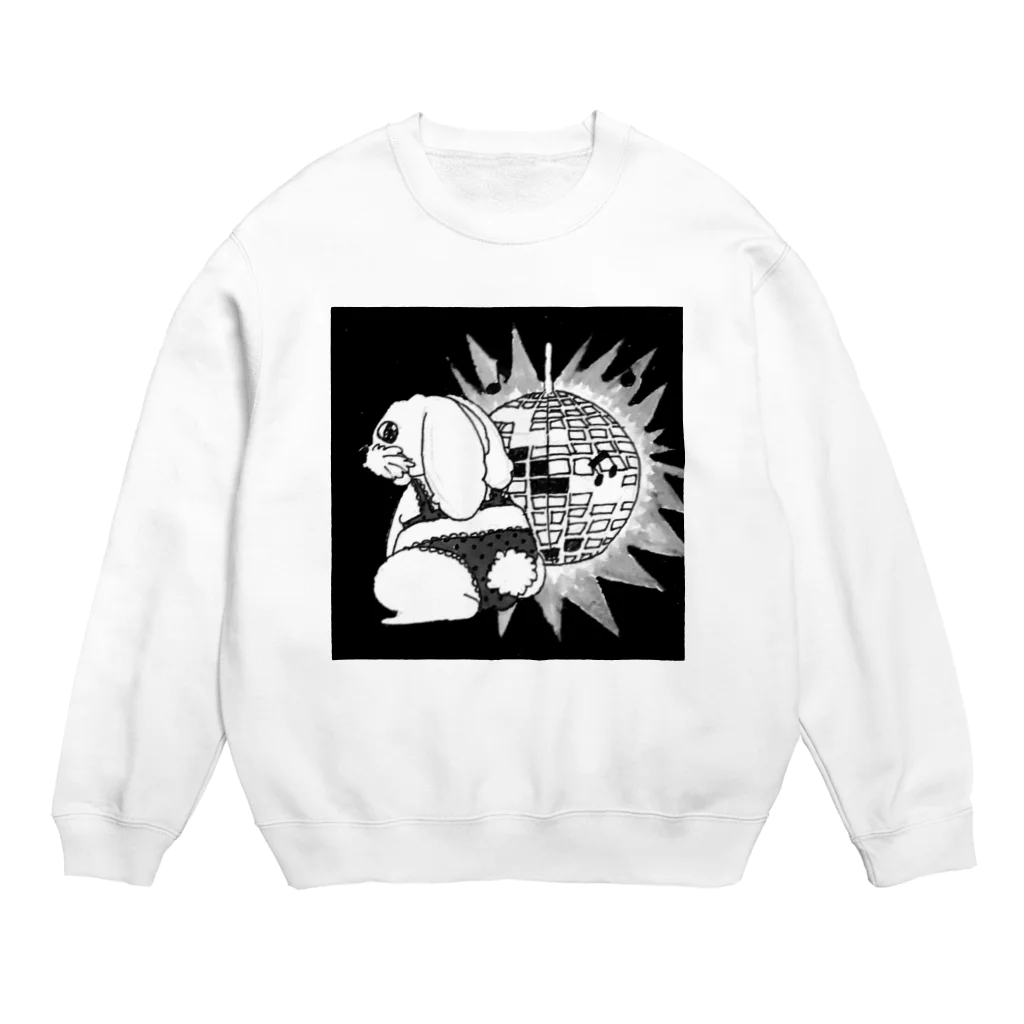 ぴょんこのエロうさぎ Crew Neck Sweatshirt